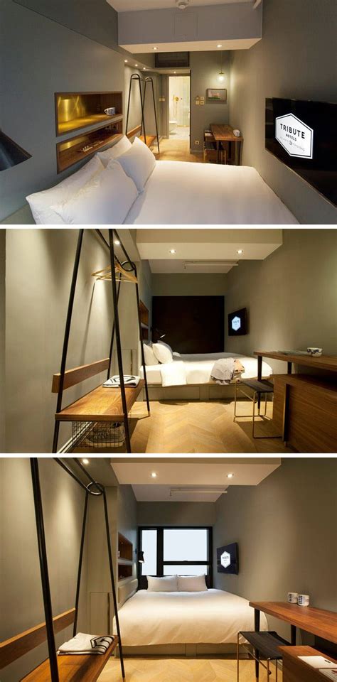 8 Small Hotel Rooms That Maximize Their Tiny Space | Small hotel room, Hotel room design, Hotel ...