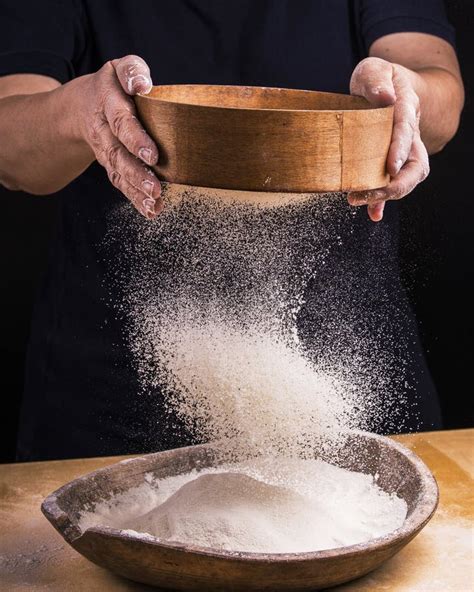 Sift the Flour for the Homemade Dough Stock Photo - Image of tradition ...