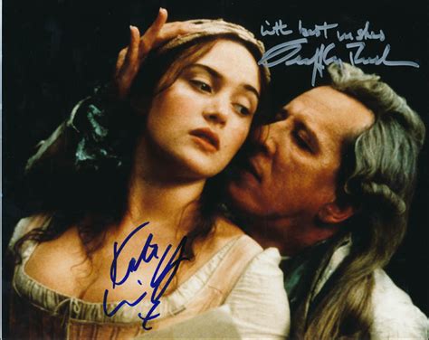 Quills Movie Cast - Autographed Signed Photograph co-signed by: Kate Winslet, Geoffrey Rush ...