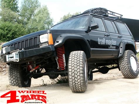 Suspension System Lift Kit from Trailmaster with TÜV +4,5" - 115mm Lift Jeep Cherokee XJ year 84 ...