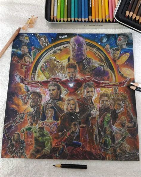 Avengers : Infinity War poster fanart by Wayne(me), 2018 : r/marvelstudios