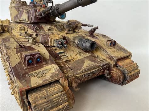 Desert Camo Baneblade - Commission Painting - Warhammer 40K Blog