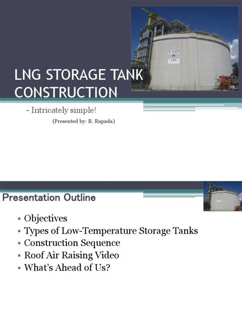 LNG Storage Tank Construction | Roof | Liquefied Petroleum Gas