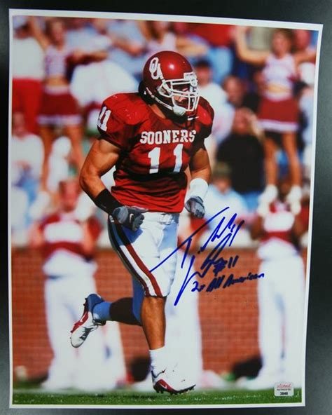 Teddy Lehman Autographed 11 x 14 Option 2 | Icons of Oklahoma, LLC