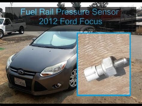 Ford Focus Fuel Pressure Sensor Location - YouTube