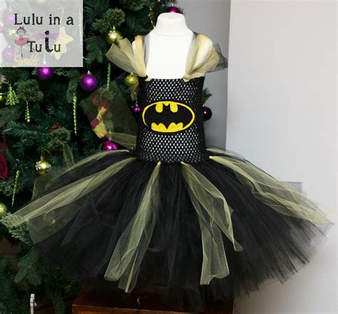 Batman Superhero Tutu by Lulu in a Tutu Visit https://www.facebook.com/LuluinaTutu for more tutu ...