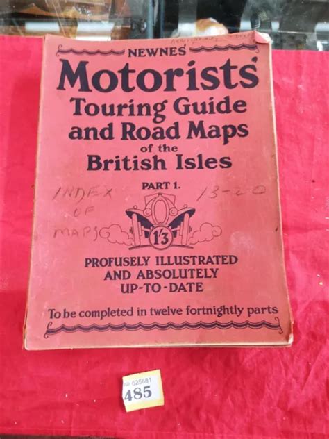 NEWNES' MOTORISTS' TOURING Guide and Road Maps of the British Isles Parts 1 - 12 $34.33 - PicClick