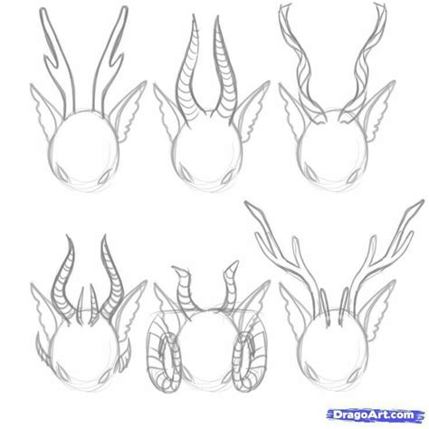 Horns; How to Draw Manga/Anime | 상어 그림, 드로잉, 드로잉 강좌