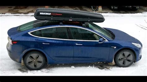 Tesla Model Y Roof Rack Efficiency Reduction Tested