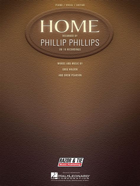 Home by Phillip Phillips - Sheet Music - Read Online