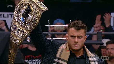 MJF Introduces Customized AEW World Title