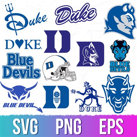 Duke Blue Devils logo, Duke Blue Devils svg, Duke Blue Devi | Inspire Uplift