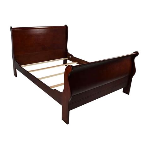 10+ Beautiful Cherry Wood Sleigh Bed Collection | Wood sleigh bed ...