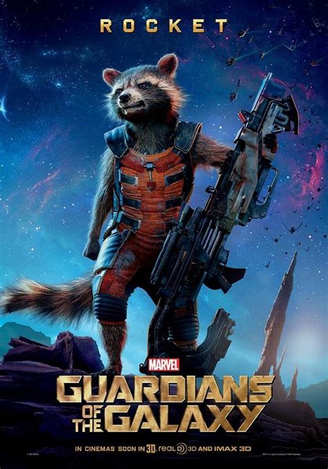 Bild - Guardians of the Galaxy Rocket movie poster.jpg | Marvel-Filme Wiki | FANDOM powered by Wikia