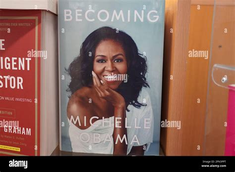 Michelle obama book cover becoming hi-res stock photography and images ...