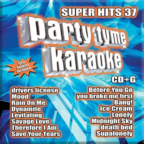 Party Tyme Karaoke - Super Hits 37 (16-Song CD+G) - CD - Walmart.com - Walmart.com