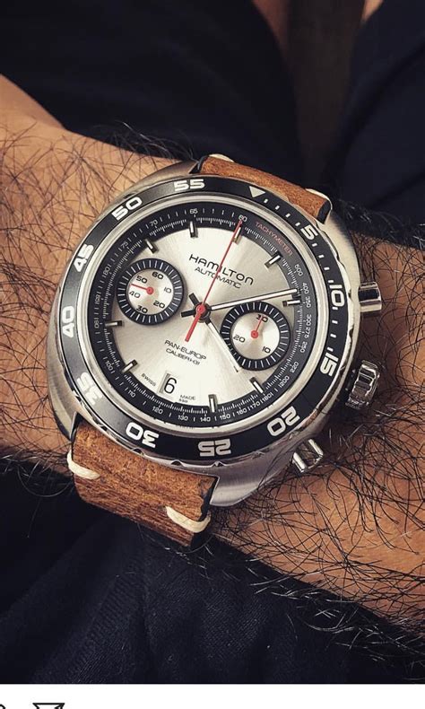 Hamilton Pan Europ Chronograph, Luxury, Watches on Carousell