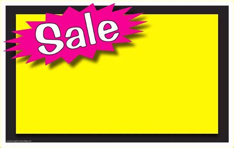 On Sale Signs Templates Free Of Cheap Free Printable Sale Signs for Retail Find Free ...