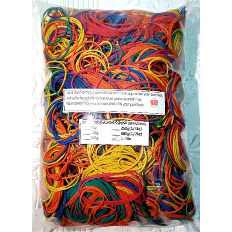 rubber band goma available 1-kg | Lazada PH