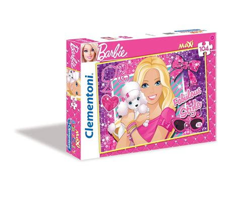 barbie jigsaw puzzles | Barbie - 104 Maxi pieces - Supercolor Puzzle ...