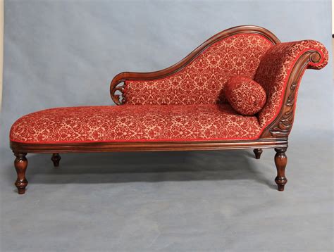 Solid Mahogany Wood Classic Chaise Lounge / Love Seat | Turendav Australia | Antique ...