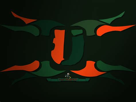 Miami Hurricanes Logo Wallpaper - WallpaperSafari