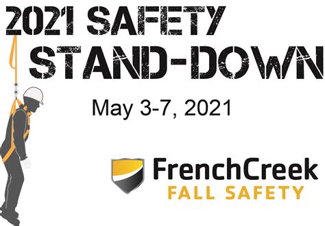 Safety Stand Down 2021 Webinars - FrenchCreek Fall Safety