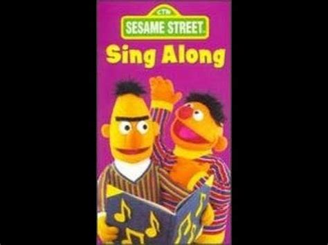 Sesame Street Sing Along Vhs