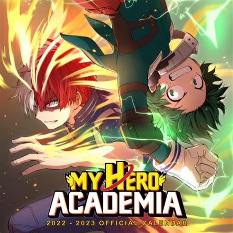 Buy My Hero Academia 2022-2023: My Hero Academia OFFICIAL 2022 - Anime Manga 2022-2023, Planner ...