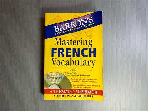 Mastering French Vocabulary (Barron’s) - French Language Book, Hobbies ...