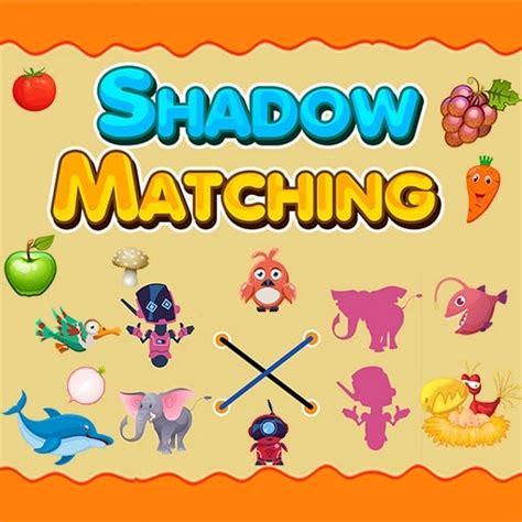 SHADOW MATCHING KIDS LEARNING GAME - Play SHADOW MATCHING KIDS LEARNING GAME on Humoq