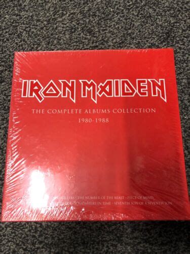 Iron Maiden The Complete Albums Collection 1980-1988 Sealed | eBay