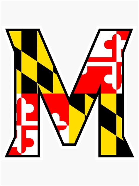 "UMD Logo" Sticker for Sale by sarahgries | Redbubble