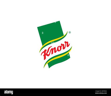 Knorr brand, rotated logo, white background Stock Photo - Alamy