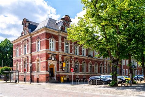 Cityscape of the Picturesque Village of Neuruppin, Brandenburg, Germany ...