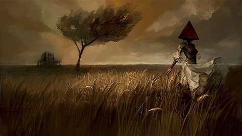 HD wallpaper: Pyramid Head, artwork, video games, Silent Hill ...