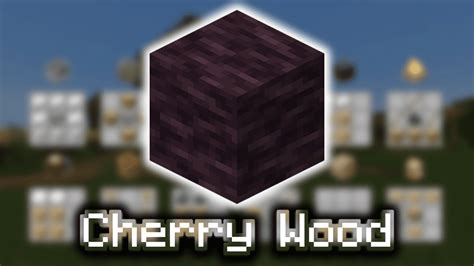 Cherry Wood - Wiki Guide - 9Minecraft.Net