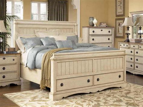 White Washed Bedroom Furniture Sets Ideas : How To Paint intended for Distressed White ...