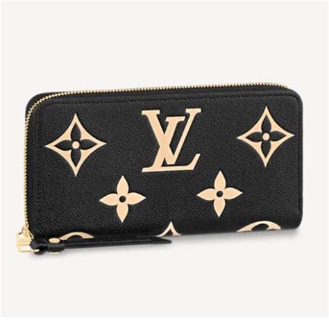 Louis Vuitton LV Unisex Zippy Wallet Two-Tone Monogram Empreinte ...