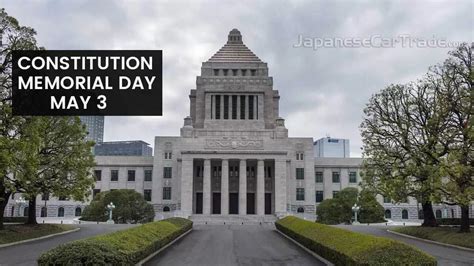 Constitution Memorial Day (Kenpo Kinenbi) - May 3 - Japan Festivals