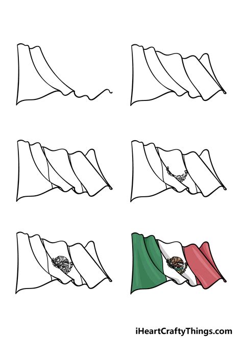 How To Draw The Eagle From The Mexican Flag - Murphy Lencente