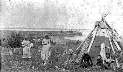 MI'KMAQ FAMILY - PRINCE EDWARD ISLAND , 1893 Native Canadian, Native ...