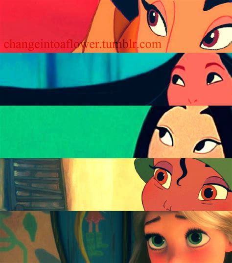 Disney Princess Eye Colors ~ My Favorite Disney Princess Eyes