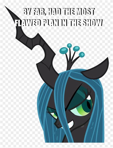 Caption, Evil Grin, Grin, Image Macro, Insult, Meme, - Queen Chrysalis Moving Gifs, HD Png ...