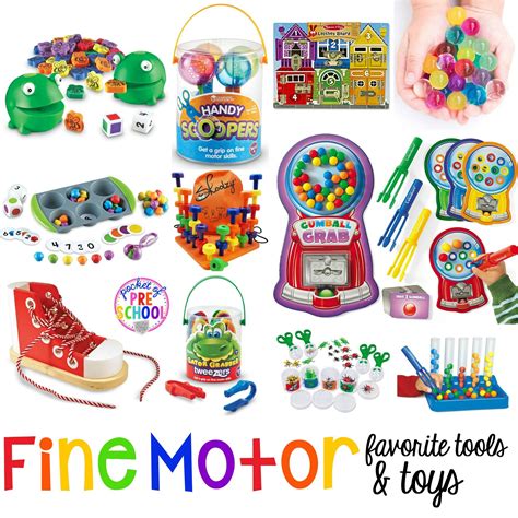 Favorite Fine Motor Tools & Toys for Preschool & Kindergarten | Fine ...