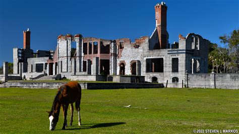 Cumberland Island National Seashore | DUNGENESS MANSION GROUNDS