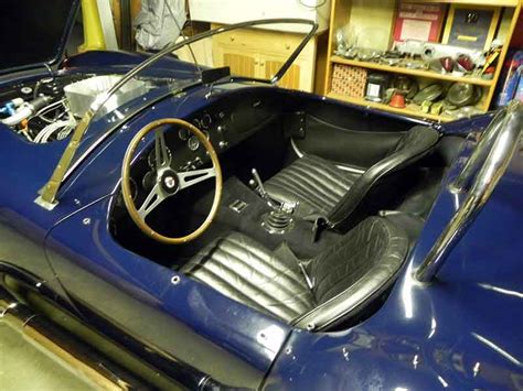 Shelby Cobra restoration | reupholster Shelby Cobra upholstery