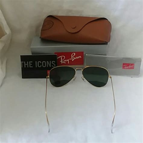 Ray-Ban | Accessories | New Aviator Sunglasses Rb325 Gold Frame G5 Lens ...