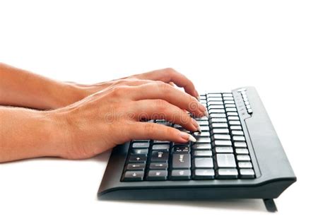 Hands typing stock photo. Image of input, human, adult - 18785482