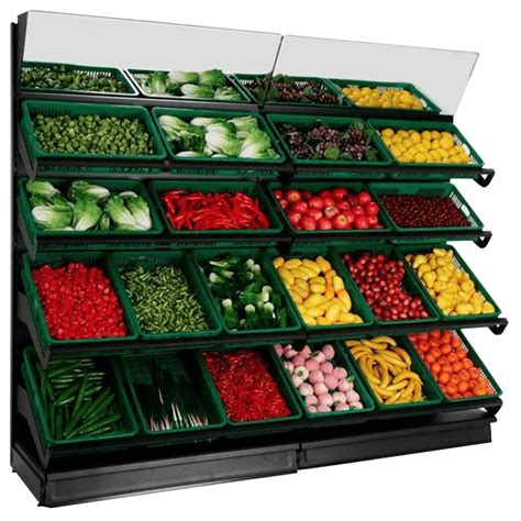 Vegetable and Fruit Stand | Fruit and Veg Display Shelves | Store Fittings